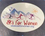 Alaska Ski for Women Sticker