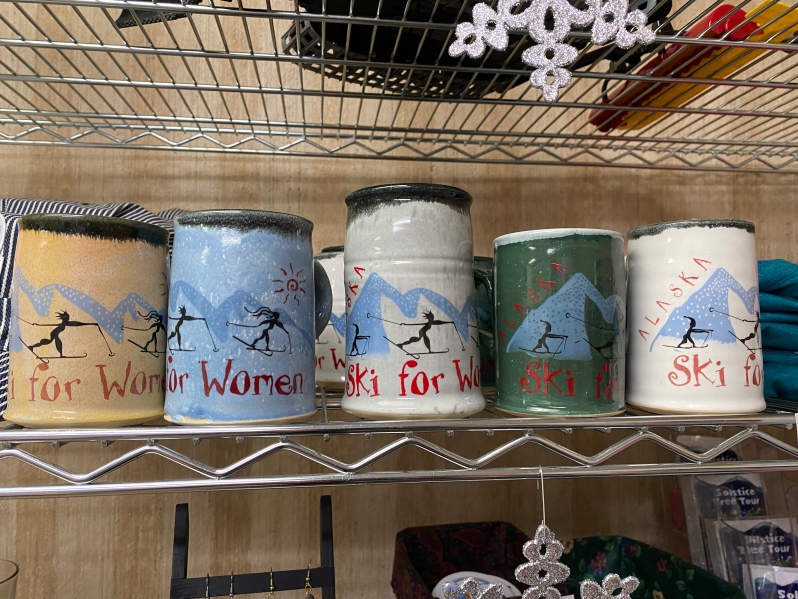 Alaska Ski for Women Mugs